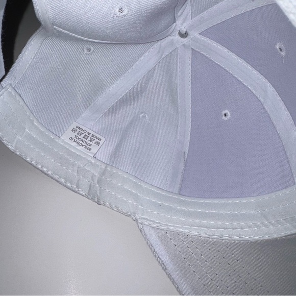 White Cap with Brown Fendi Pattern - Picture 3 of 4